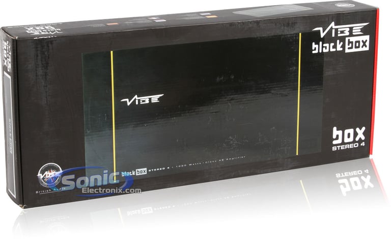 VIBE Audio Black Box Stereo 4 V1 (BlackBS4-V1) Image 9