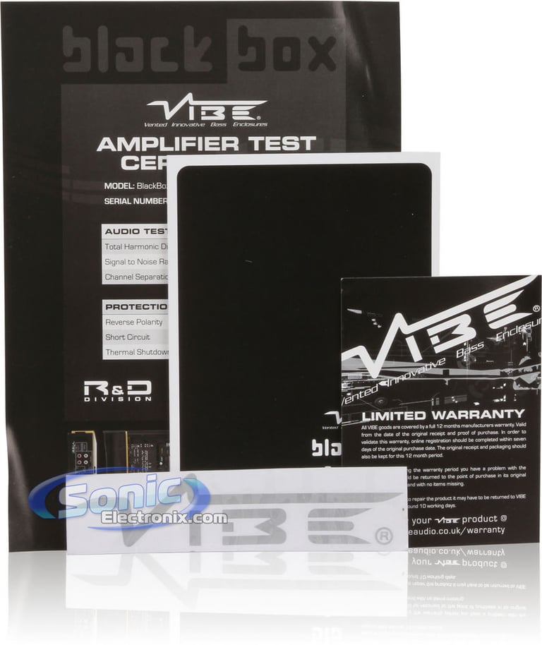 VIBE Audio Black Box Stereo 4 V1 (BlackBS4-V1) Image 8