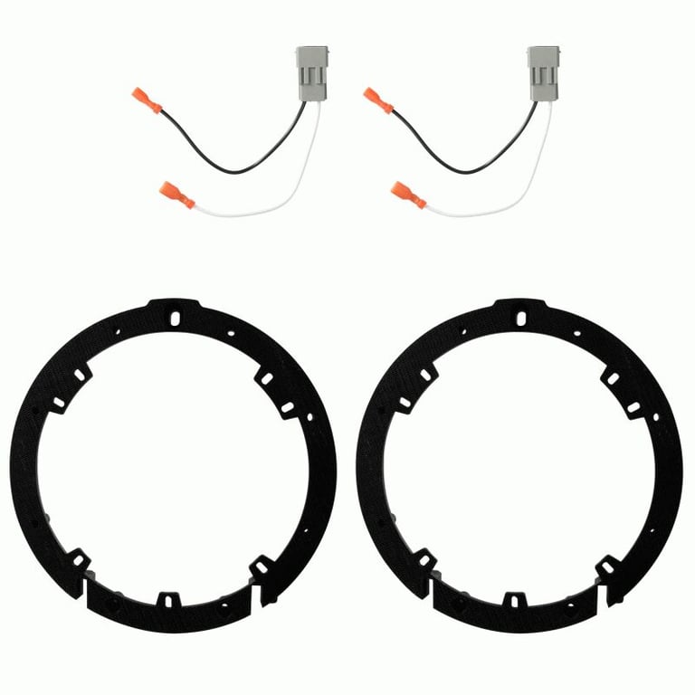 NVX Rear N-Series Speaker Upgrade Kit for 2006-2011 Honda Civic DX Image 14