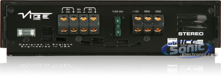 VIBE Audio Black Box Stereo 2 (BBSTEREO2) R/B Image 4