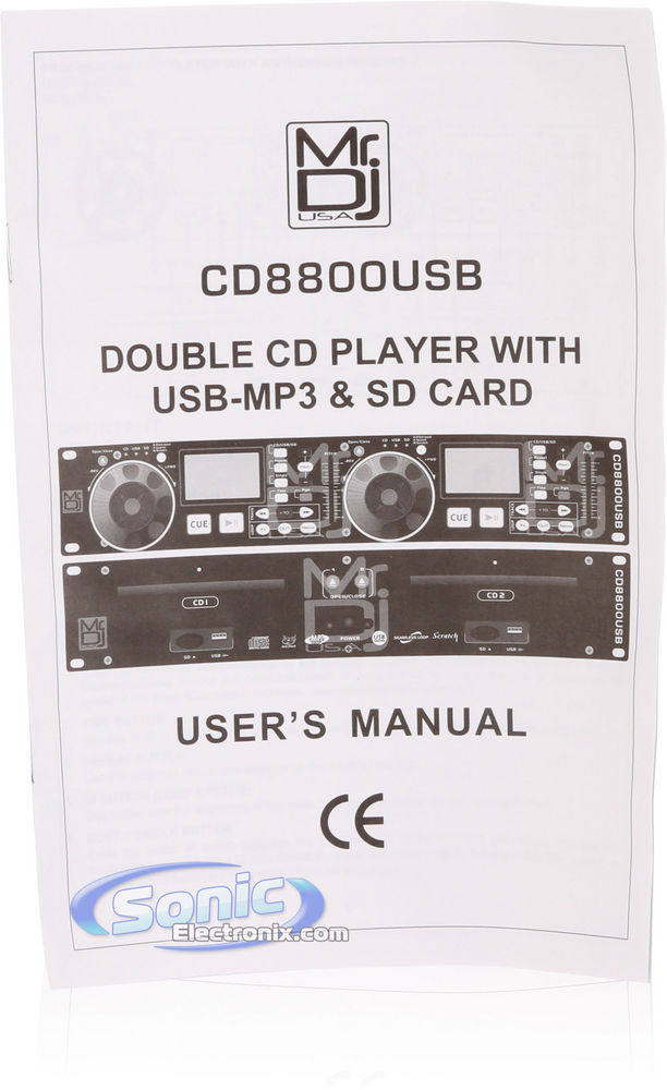 Mr DJ CD 8800 USB Image 8