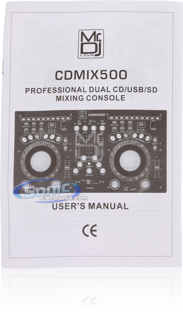 Mr DJ CDMIX500 Image 8