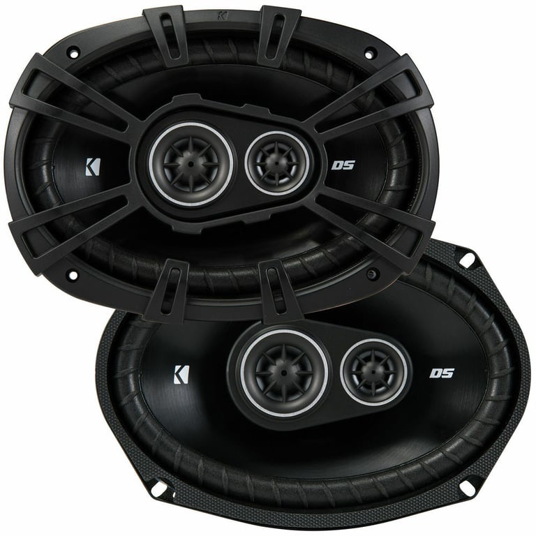 Kicker DSC6930 + Autotek 2 Channel amp with wiring Kit+ Free NVX Sound Dampening Image 2