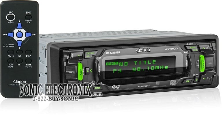Clarion DXZ785USB Image 1