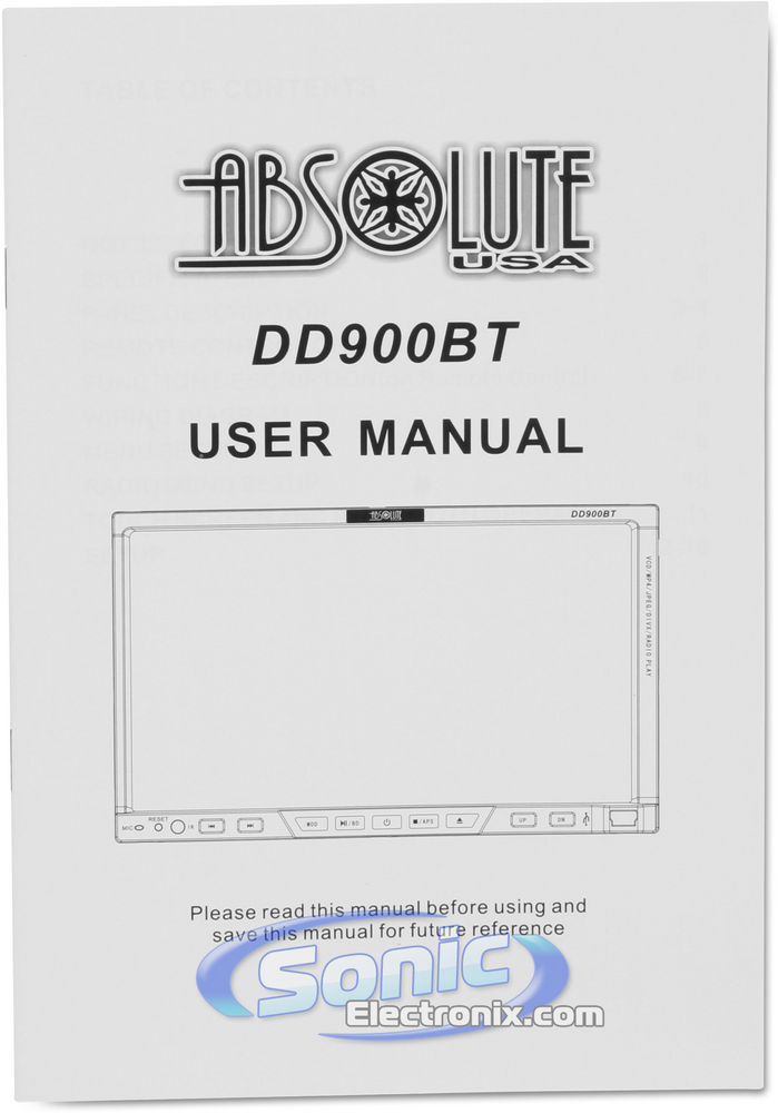 Absolute DD900BT Image 8
