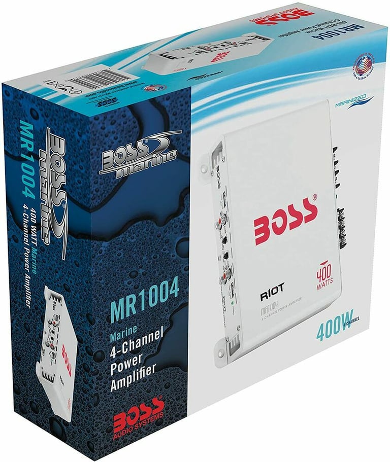 Boss MR1004 + 4 Gauge Amp Wiring Kit Image 8