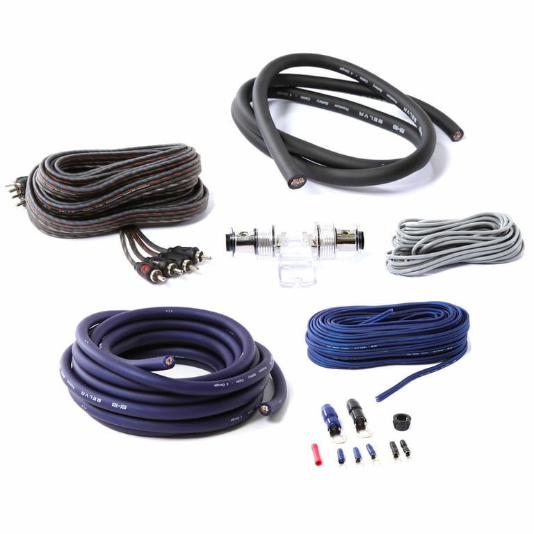 Boss MR1004 + 4 Gauge Amp Wiring Kit Image 9