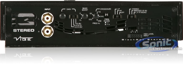 VIBE Audio Black Box Stereo 2 (BBSTEREO2) R/B Image 3