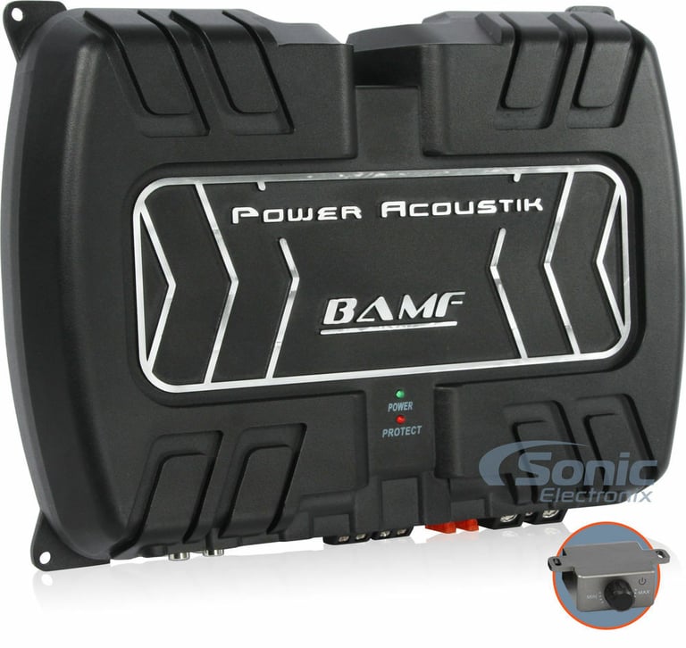 Power Acoustik BAMF1-3000D + Belva 4 Gauge Amp Wiring Kit Image 14