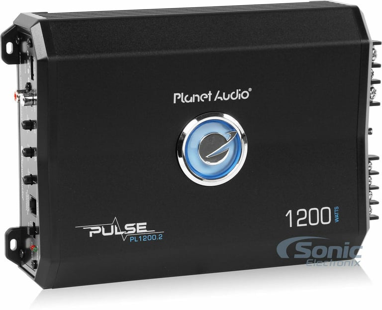 Planet Audio PL1200.2 + Belva 4 Gauge Amp Wiring Kit Image 15