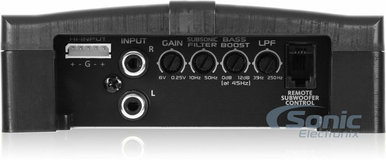 Power Acoustik RZ1-2300D + Belva 8 Gauge Amp Wiring Kit Image 5