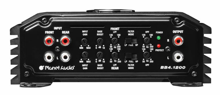Planet Audio BB4.1200 + Belva 4 Gauge Amp Wiring Kit Image 12