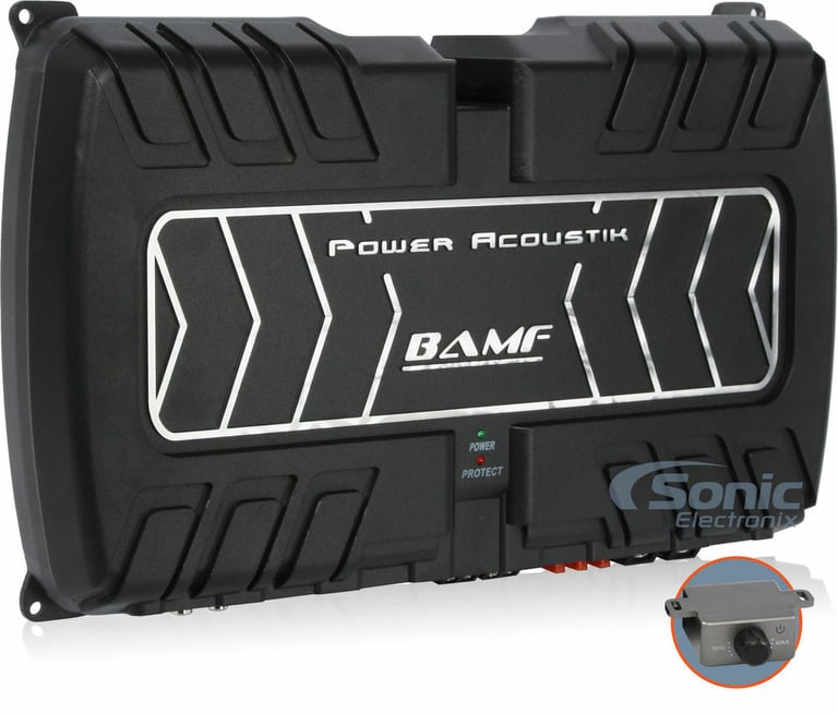 Power Acoustik BAMF1-5000D + Belva 1/0 Gauge Amp Wiring Kit Image 10