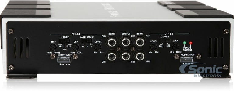 Power Acoustik EG4-1000 + Belva 4 Gauge Amp Wiring Kit Image 4