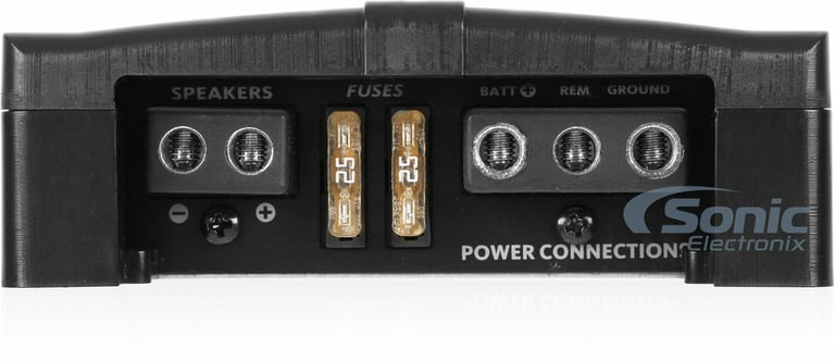 Power Acoustik RZ1-2300D + Belva 8 Gauge Amp Wiring Kit Image 6