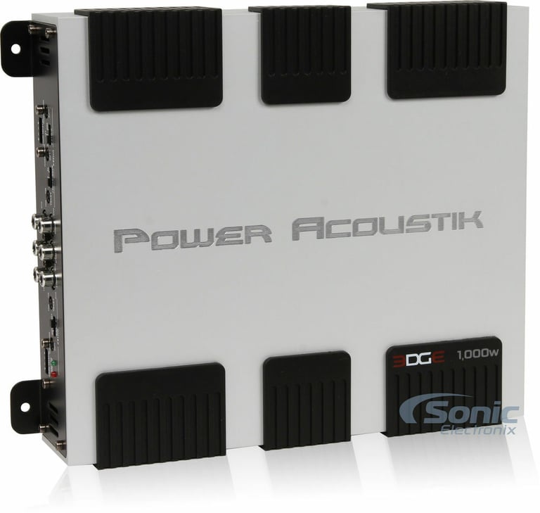 Power Acoustik EG4-1000 + Belva 4 Gauge Amp Wiring Kit Image 2