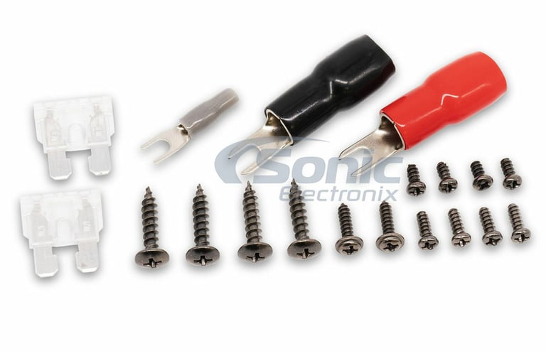 Power Acoustik OD1-1500 + Belva 4 Gauge Amp Wiring Kit Image 18