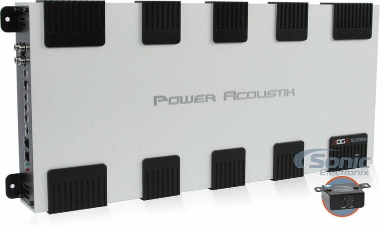 Power Acoustik EG1-10000D + Belva 1/0 Gauge Amp Wiring Kit Image 10