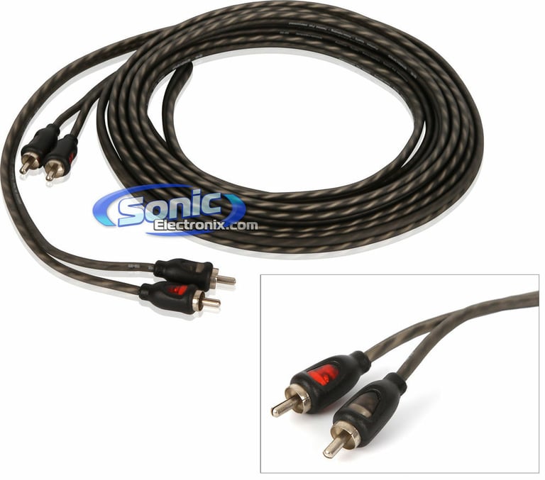 Power Acoustik EG1-10000D + Belva 1/0 Gauge Amp Wiring Kit Image 7