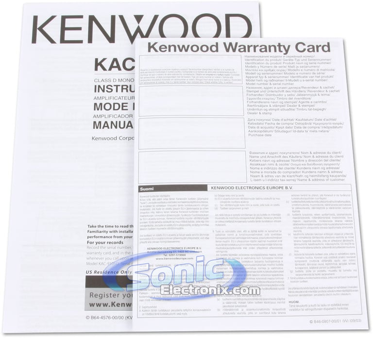 2800W Complete Kenwood + Pioneer Bass Package Image 8