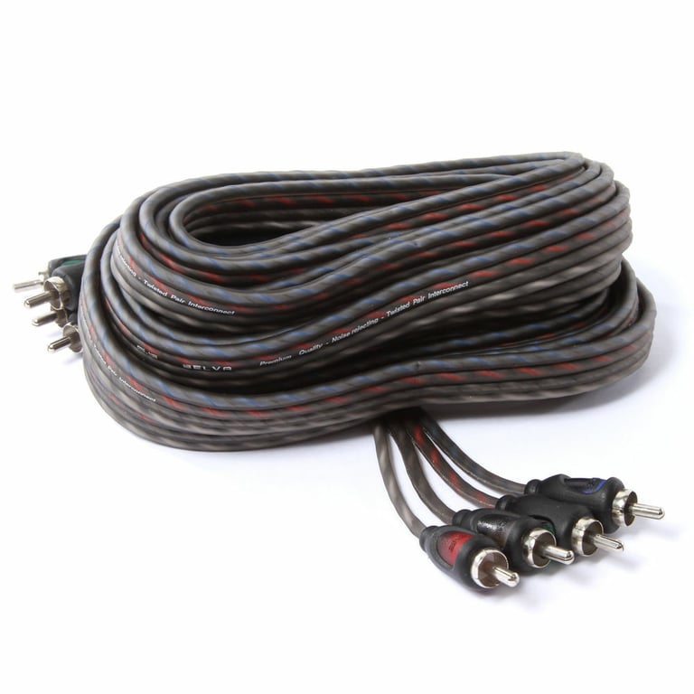 Soundstream Rubicon Nano RN4.1400D + Belva 4 Gauge Amp Kit Image 8