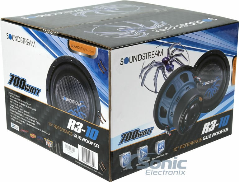 Soundstream R3.10 + Single 10" Vented Enclosure Image 11