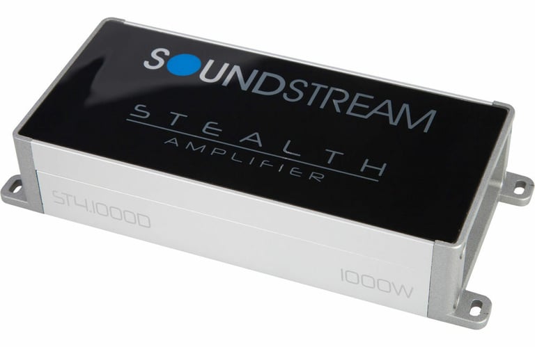 Soundstream ST2.1000D Amplifier + 8 Gauge Amp Wiring Kit Image 11