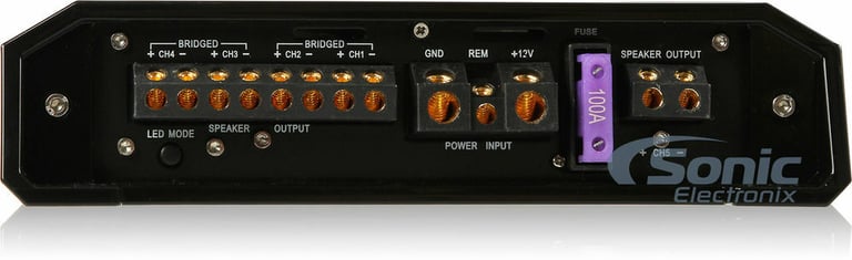 Soundstream T5.2500DL + Belva 4 Gauge Amp Wiring Kit Image 4