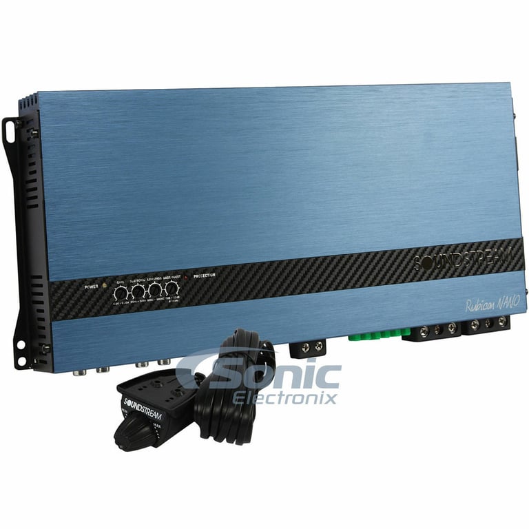 Soundstream RN1.5000D Amplifier + Belva 4 Gauge Amp Wiring Kit Image 14