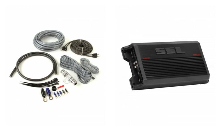 Sound Storm Labs (SSL) CG30001D + Belva 4 Gauge Amp Wiring Kit Image 1
