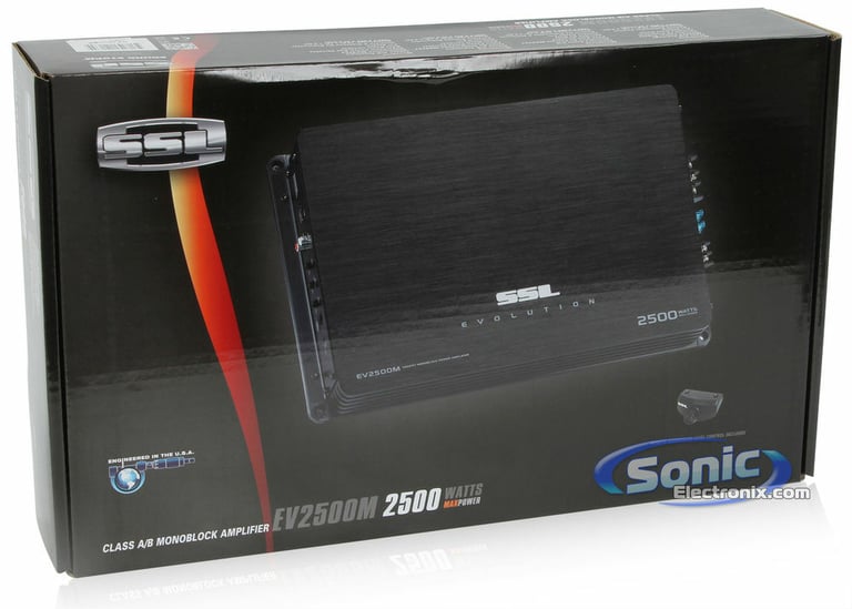 Sound Storm Labs (SSL) EV2500M + Belva 4 Gauge Amp Wiring Kit Image 11