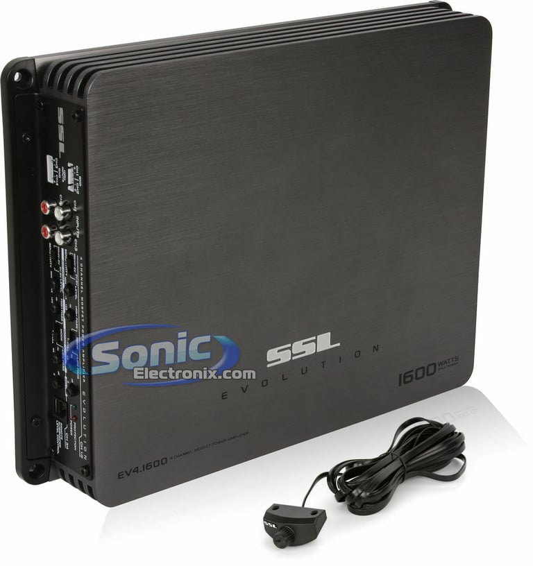 Sound Storm Labs (SSL) EV4.1600 + Belva 4 Gauge Amp Wiring Kit Image 2