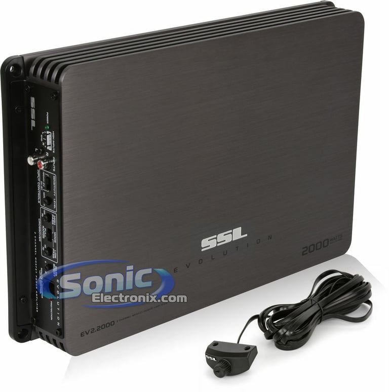 Sound Storm Labs (SSL) Evolution EV2.2000 + Belva 1/0 Gauge Amp Wiring Kit Image 2