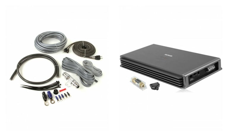 Sound Storm Labs (SSL) EVO5000.1 + Belva 4 Gauge Amp Wiring Kit Image 1