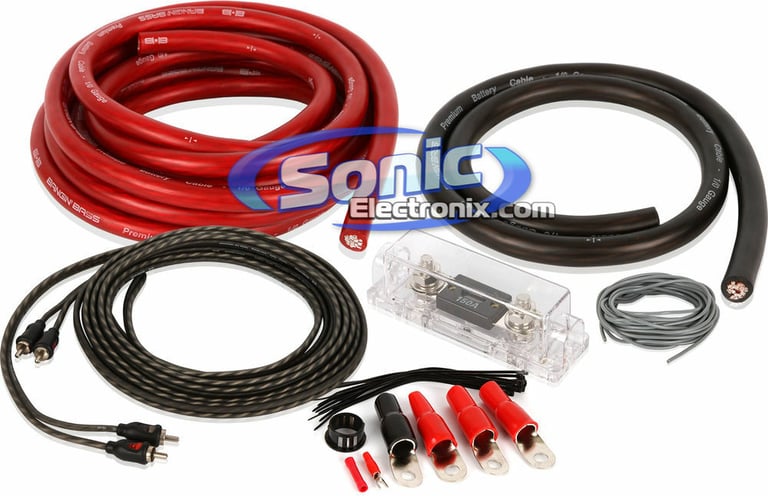 Sound Storm Labs (SSL) EVO2500.1 + Belva 1/0 Gauge Amp Kit Image 2