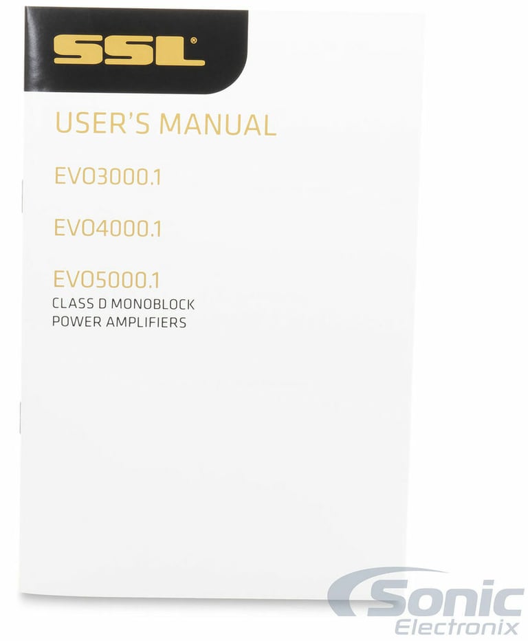 Sound Storm Labs (SSL) EVO4000.1 + Belva 1/0 Amp Gauge Kit Image 16