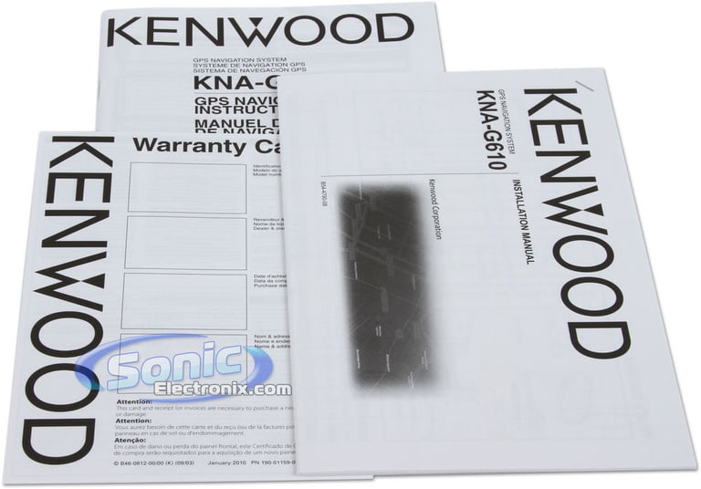 Kenwood P-NAV696 (KVT-696 + KNA-G610) Image 18