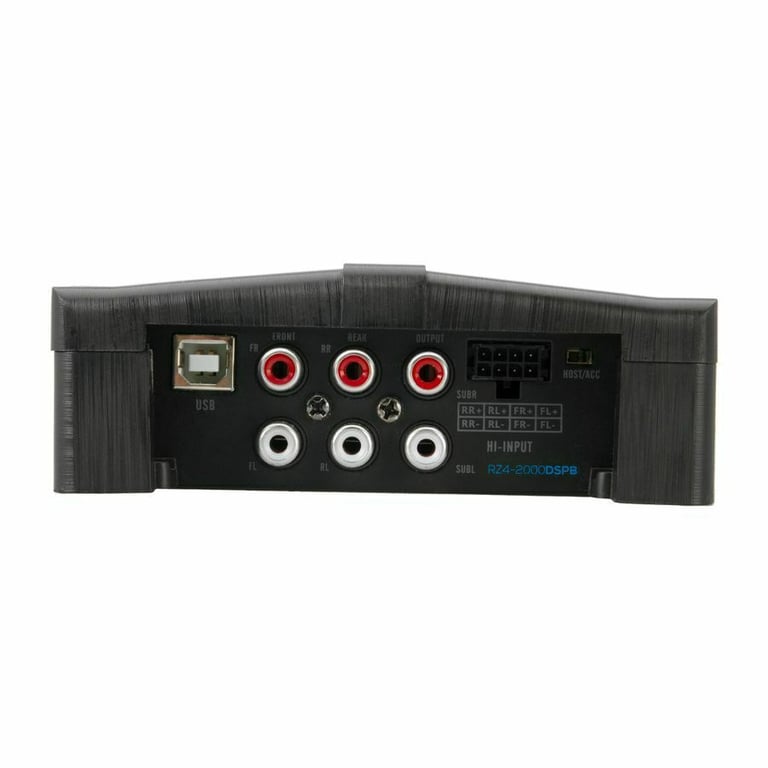 Power Acoustik RZ4‐2000DSP + Belva 4 Gauge Amp Wiring Kit Image 14