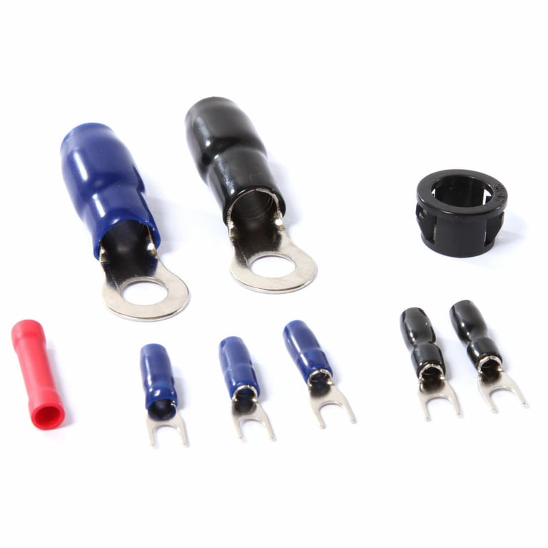 Power Acoustik RZ4‐2000DSP + Belva 4 Gauge Amp Wiring Kit Image 4