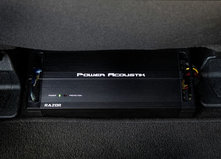Power Acoustik RZ4‐2000DSP + Belva 4 Gauge Amp Wiring Kit Image 15