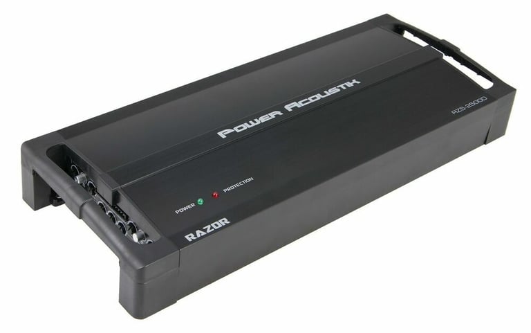 Power Acoustik RZ5‐2500DSP + Belva 4 Gauge Amp Wiring Kit Image 10