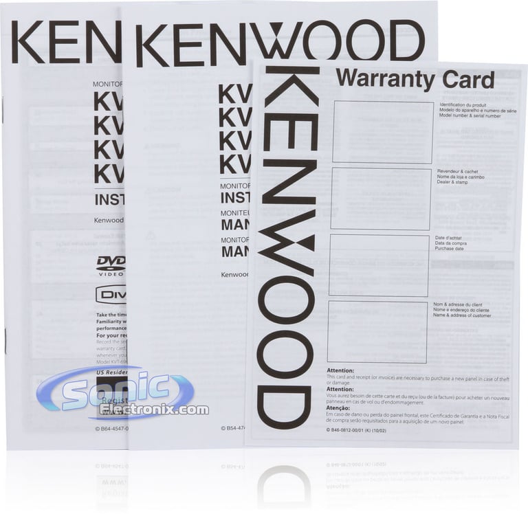 Kenwood P-NAV696 (KVT-696 + KNA-G610) Image 8