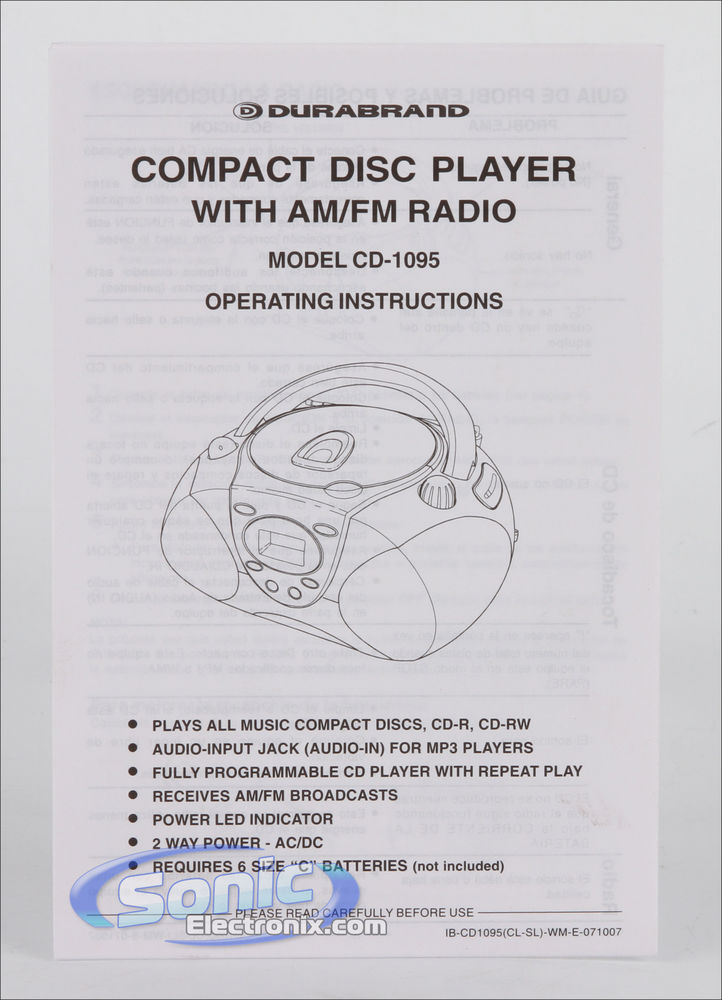 Durabrand CD1095 Open Box Image 7