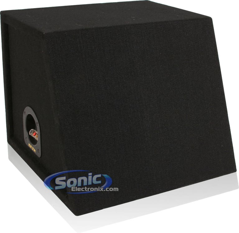 Sonic Sub Box: 1H10-1.0 (Black) Image 4