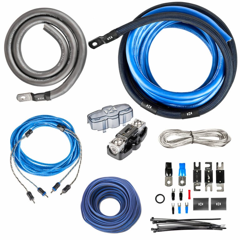NVX NDA103 Amplifier with Amplifier Wiring Kit Image 2