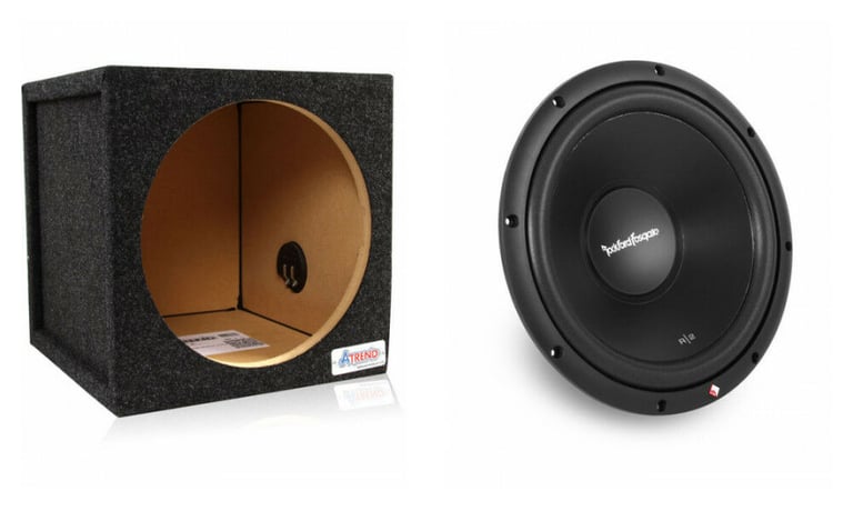 Rockford Fosgate Prime R2D2-12 + NVX XMDFS121 Sealed Enclosure Image 1