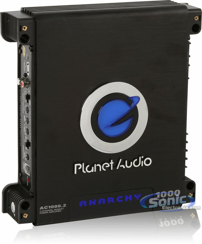 Planet Audio AC1000.2 + Belva 4 Gauge Amp Wiring Kit Image 10