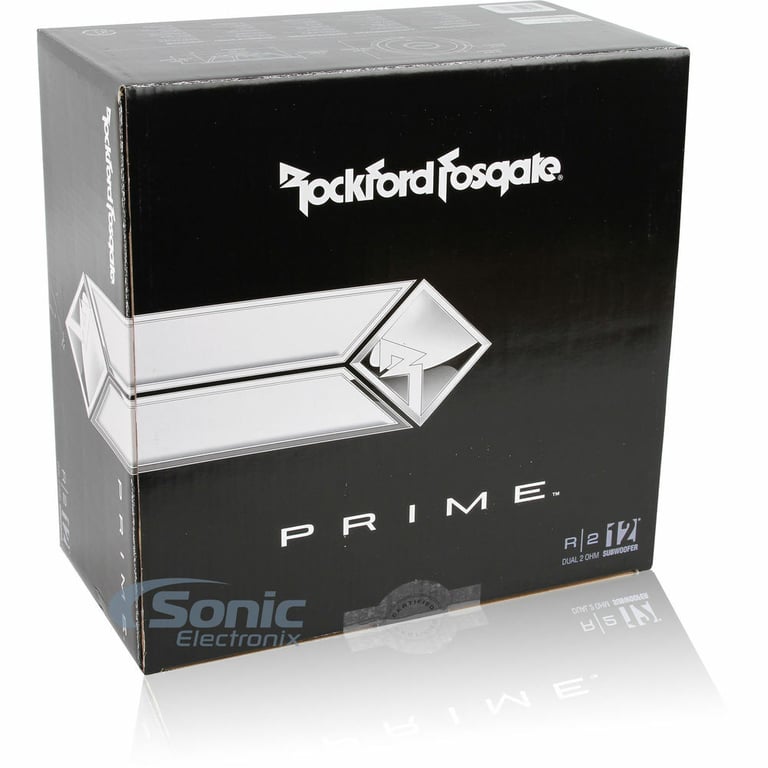 Rockford Fosgate Prime R2D2-12 + NVX XMDFS121 Sealed Enclosure Image 13