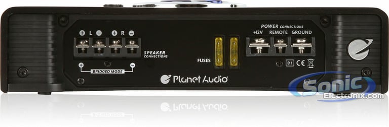 Planet Audio AC2000.2 Amplifier + Belva 4 Gauge Amp Kit Image 6