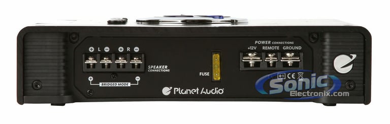 Planet Audio AC1000.2 + Belva 4 Gauge Amp Wiring Kit Image 6